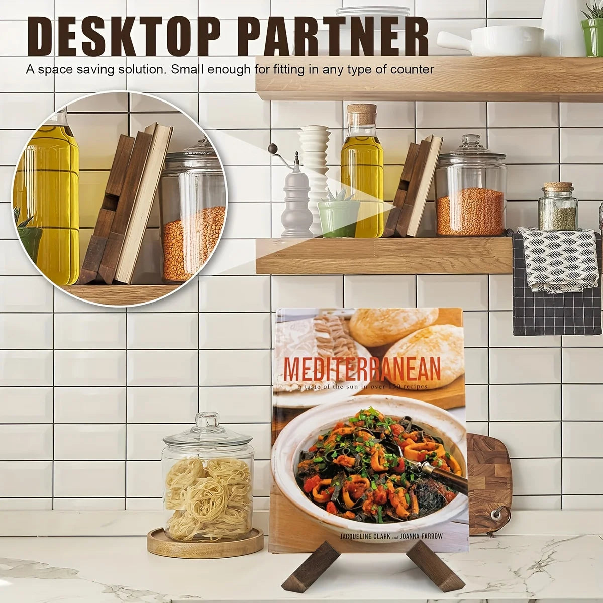 Kitchen Cook-Book Bookshelf
