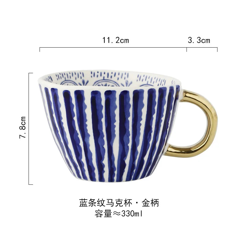 Hand Painted Ceramic Mugs