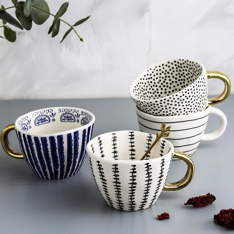 Hand Painted Ceramic Mugs