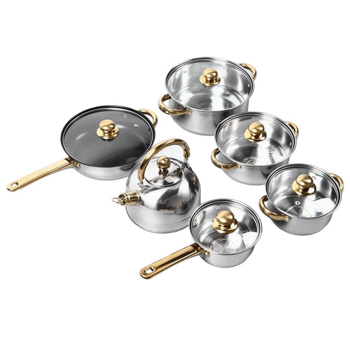 13 Piece Kitchen Pots Set