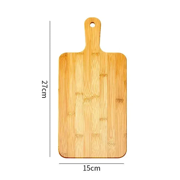 Bamboo Cutting Board with Handle Large
