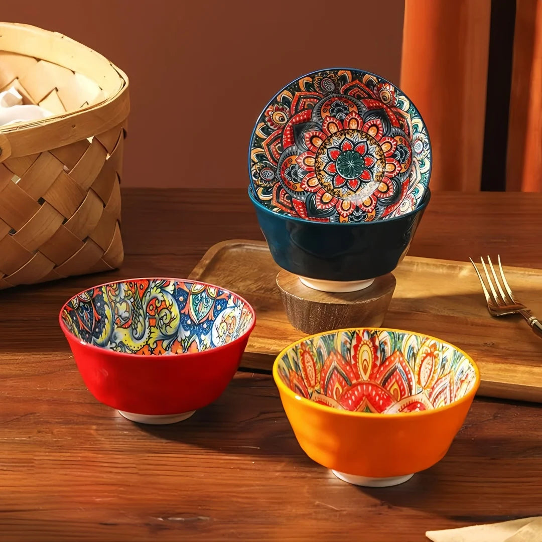 Ceramic Floral  Bowls