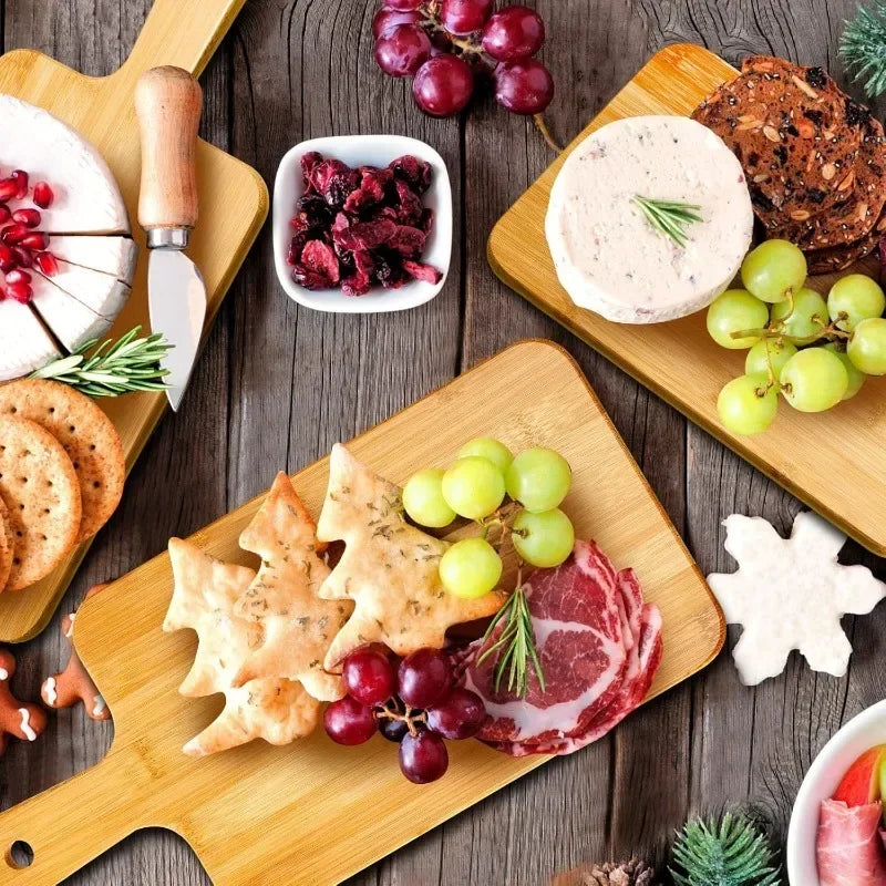 Bamboo Cutting Board with Handle Large