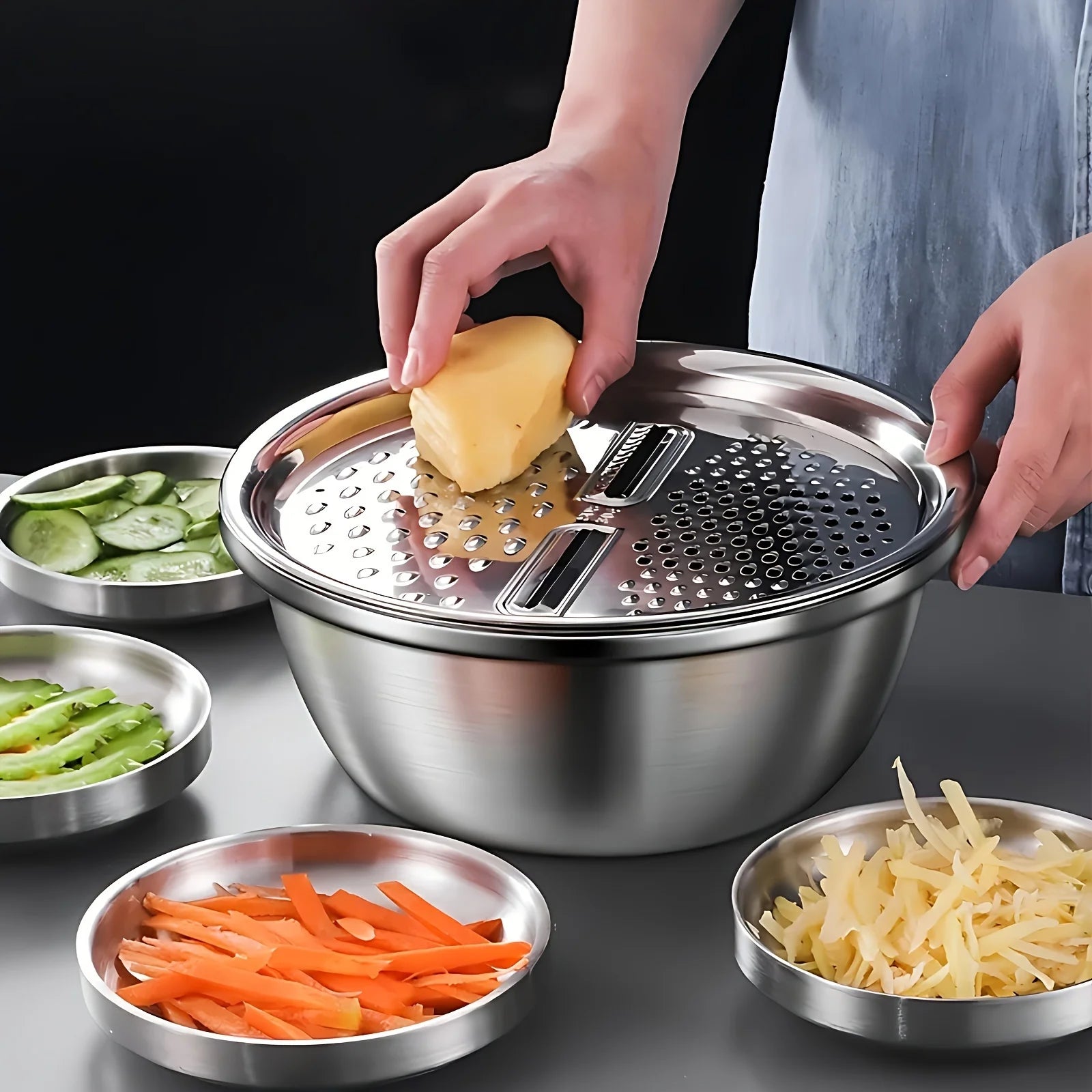 Stainless Steel Grater set