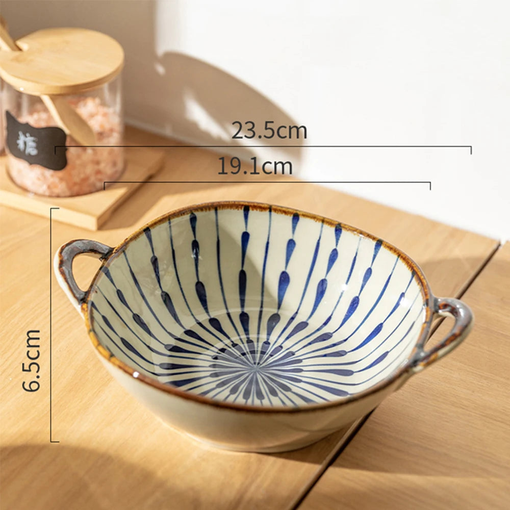 Ceramic Japanese Noodle Bowl
