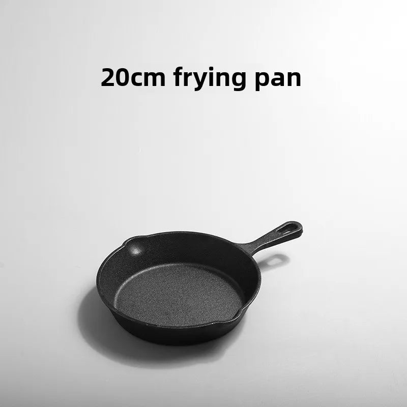 cast‑iron frying pan