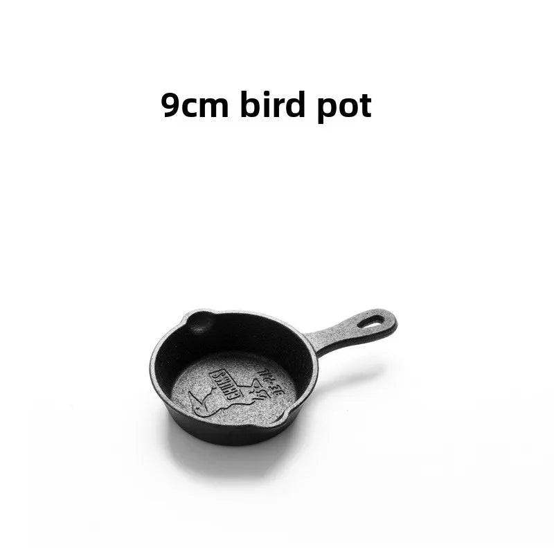 cast‑iron frying pan