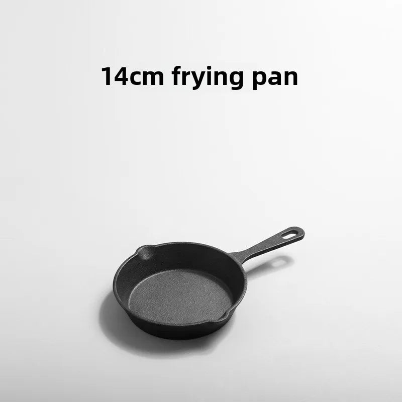 cast‑iron frying pan