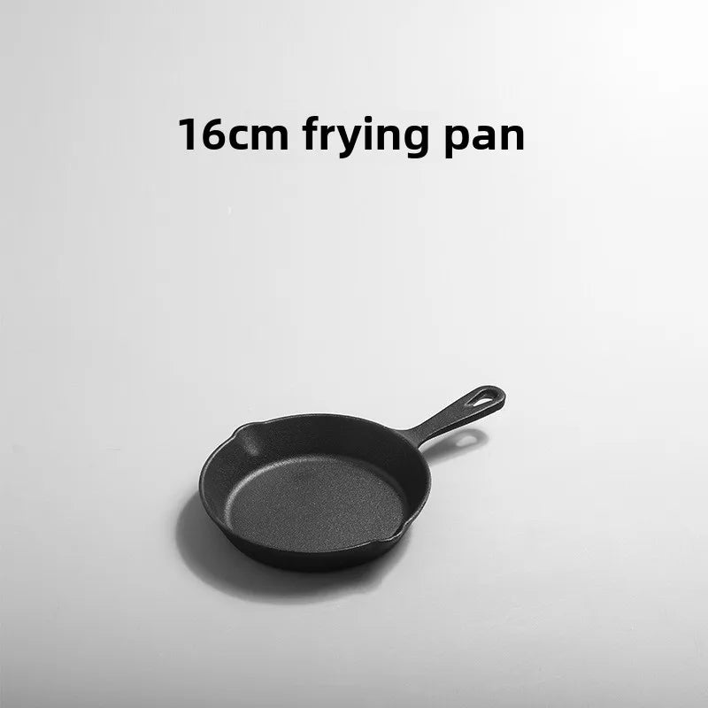 cast‑iron frying pan