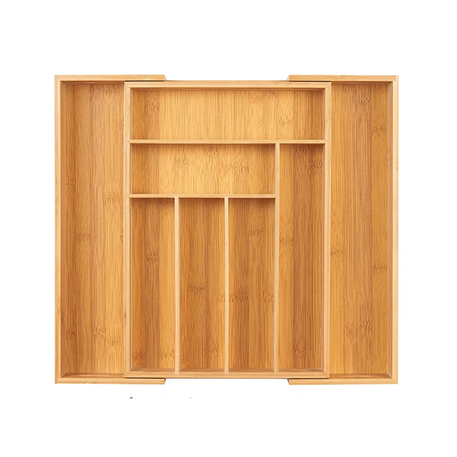 Bamboo Utensil Drawer Organizer