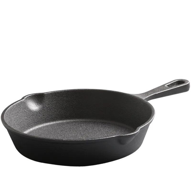 cast‑iron frying pan